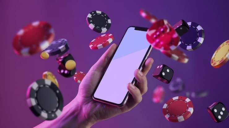 Live dealer Texas Hold'em Bonus table on jaya apk platform showing community cards and betting interface